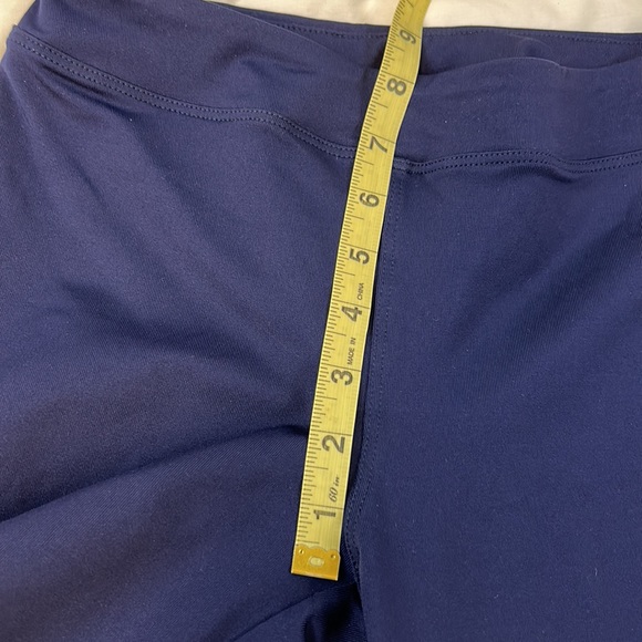 Team Leader Navy Blue Cheer Long Spandex Legging Pants Size Youth Large - Picture 5 of 11